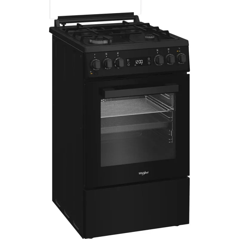 Whirlpool W5G8LMSWTB cucina freestanding elettrica a gas nero