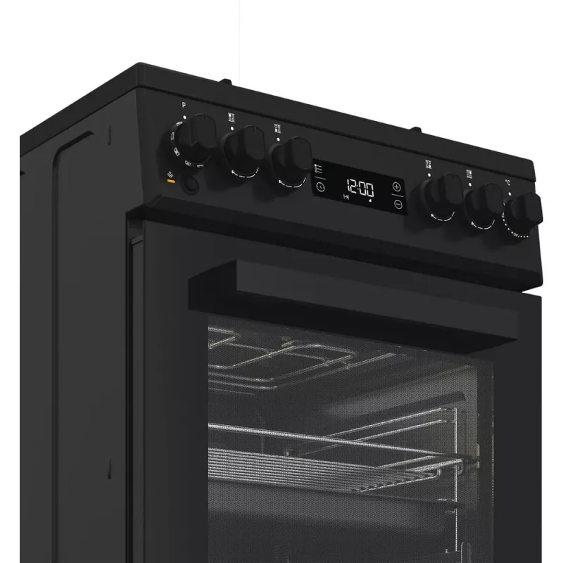 Whirlpool W5G8LMSWTB cucina freestanding elettrica a gas nero