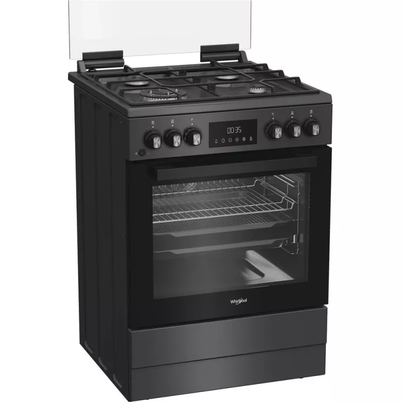 Whirlpool 859991716090 cucina freestanding elettrica a gas nero