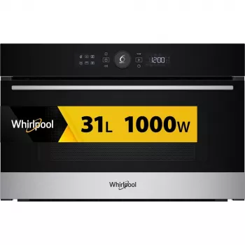 Whirlpool WMD54MX Microonde grill da incasso nero, acciaio inox 31 L 1000 W