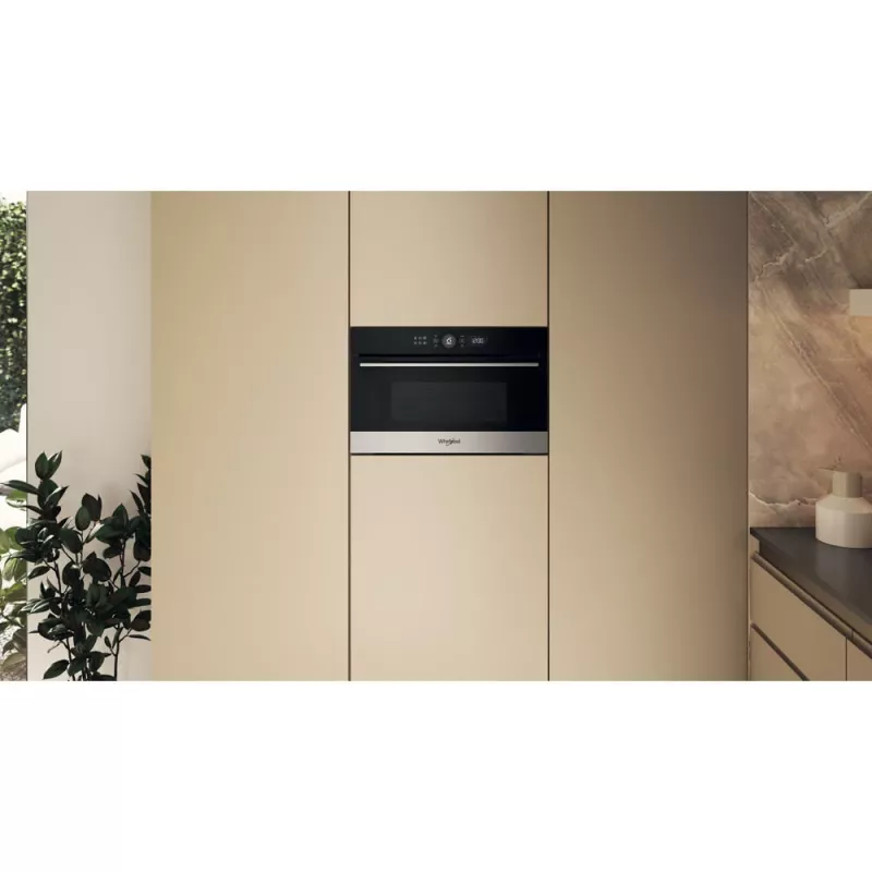 Whirlpool WMD54MX Microonde grill da incasso nero, acciaio inox 31 L 1000 W
