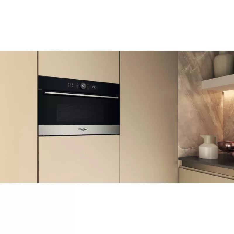 Whirlpool WMD54MX Microonde grill da incasso nero, acciaio inox 31 L 1000 W