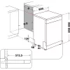 Whirlpool WFC 3C26 PF X Freestanding 14 coperti