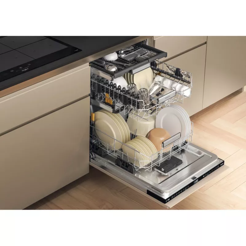 Whirlpool W7I HF60 TUS; W7I HF60 TUS completamente integrato 15 coperti
