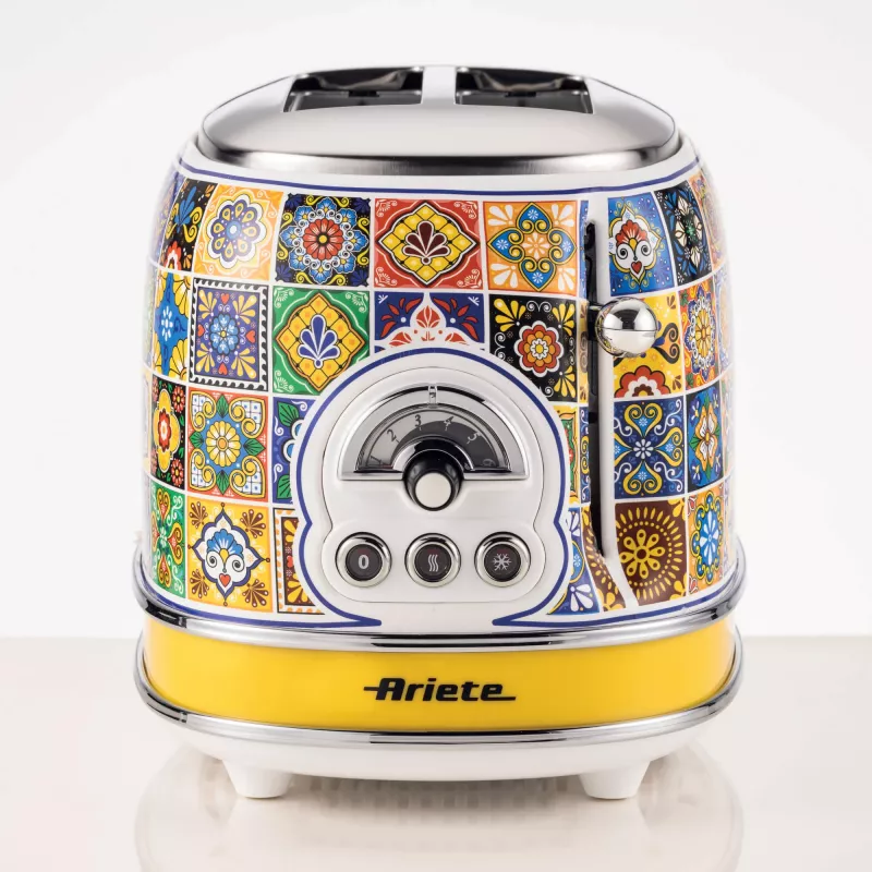 Ariete 0155/0P 6 2 fette 810 W blu, giallo