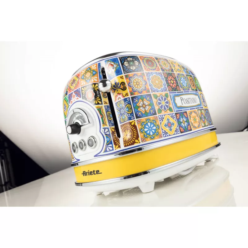 Ariete 0155/0P 6 2 fette 810 W blu, giallo