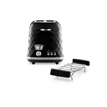 De’Longhi Brilliante 2 fette 900 W nero