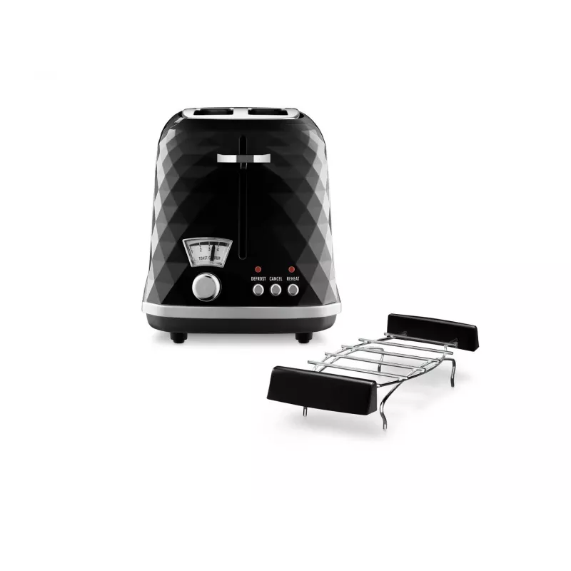 De’Longhi Brilliante 2 fette 900 W nero