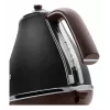 De’Longhi KBOV 2001.BK Bollitore 1,7 l 2000 W nero, marrone