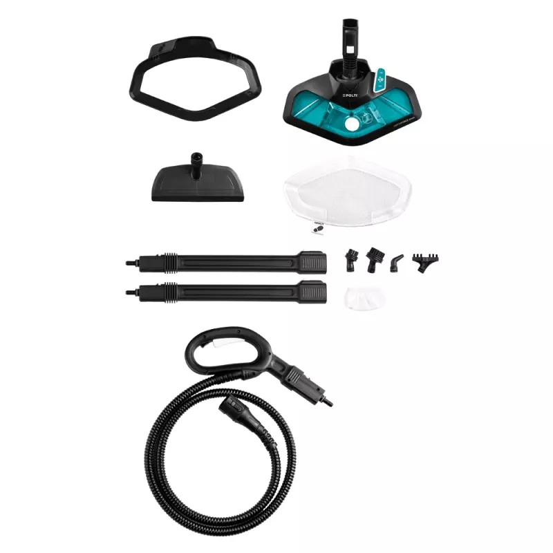 Polti Vaporetto Smart 100_T Pulitore a vapore a cilindro 1500 W blu, bianco