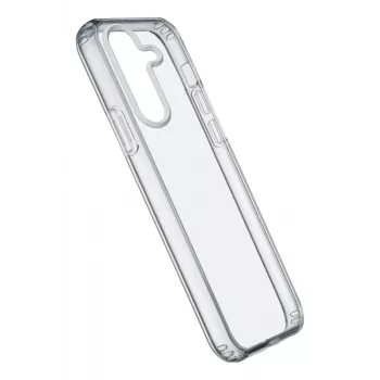 Cellularline Clear Protect – custodia rigida per Galaxy S24 con bordi in gomma