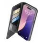 Cellularline Book Agenda - custodia a libro effetto pelle per iPhone 16e/17e con chiusura magnetica