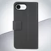 Cellularline Book Agenda - custodia a libro effetto pelle per iPhone 16e/17e con chiusura magnetica