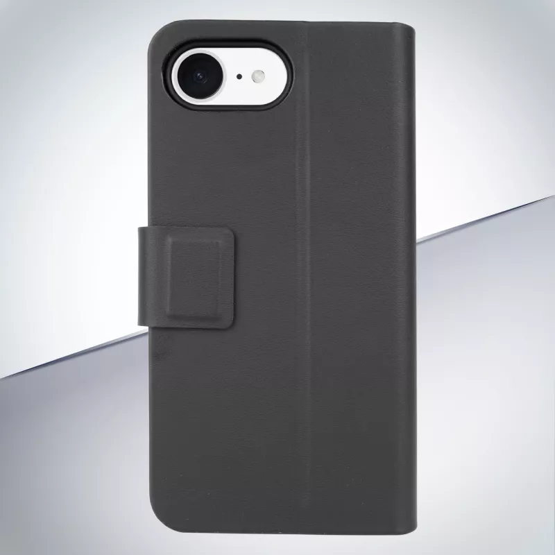 Cellularline Book Agenda - custodia a libro effetto pelle per iPhone 16e/17e con chiusura magnetica