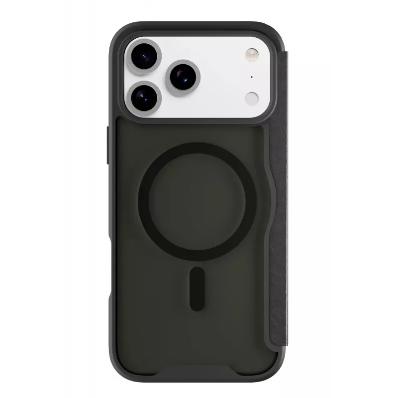 Cellularline Daily Mag - custodia a libro per iPhone 17 Pro Max con retro rigido semitrasparente compatibile con ecosistema Magsafe®