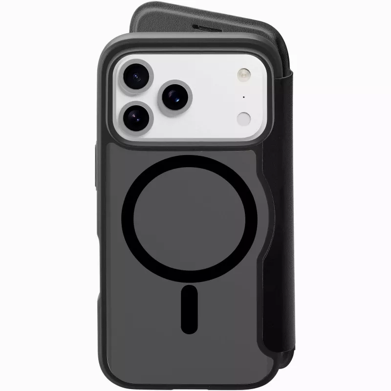 Cellularline Daily Mag - custodia a libro per iPhone 17 Pro Max con retro rigido semitrasparente compatibile con ecosistema Magsafe®