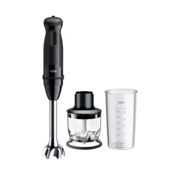 Braun MultiQuick 3 MQ30201M 0,6 l frullatore a immersione 900 W nero, acciaio satinato