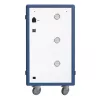 Techly I-CABINET-30DUTY carrello/armadio portatile per gestione dispositivi bianco, blu