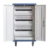 Techly I-CABINET-30DUTY carrello/armadio portatile per gestione dispositivi bianco, blu
