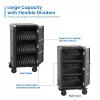 Ewent EW1700 carrello/armadio portatile per gestione dispositivi nero, grigio