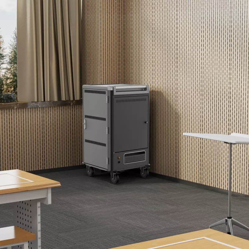 Ewent EW1700 carrello/armadio portatile per gestione dispositivi nero, grigio