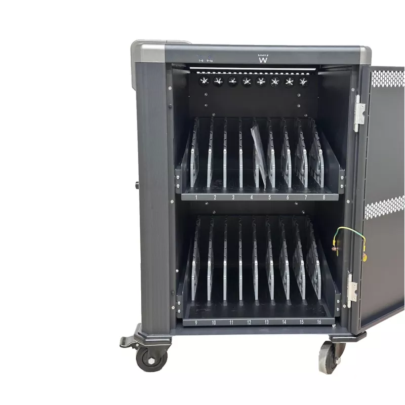Ewent EW1703 carrello/armadio portatile per gestione dispositivi nero, grigio