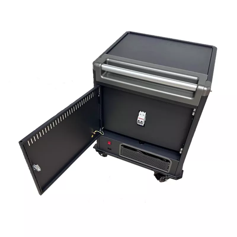 Ewent EW1703 carrello/armadio portatile per gestione dispositivi nero, grigio