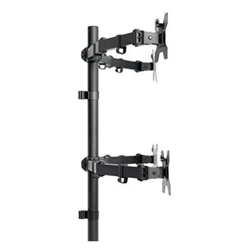 Techly ICA-LCD 382-Q supporto monitor / stand 68,6 cm (27 pollici) scrivania nero