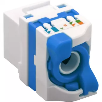 Techly CAT 6a KeyStone connettore femmina RJ45 UTP non schermato senza attrezzi IWP-MD C6A/UROTT