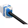 Techly CAT 6a KeyStone connettore femmina RJ45 UTP non schermato senza attrezzi IWP-MD C6A/UROTT