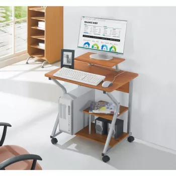 Techly tavolo computer compatto ICA-TB 218