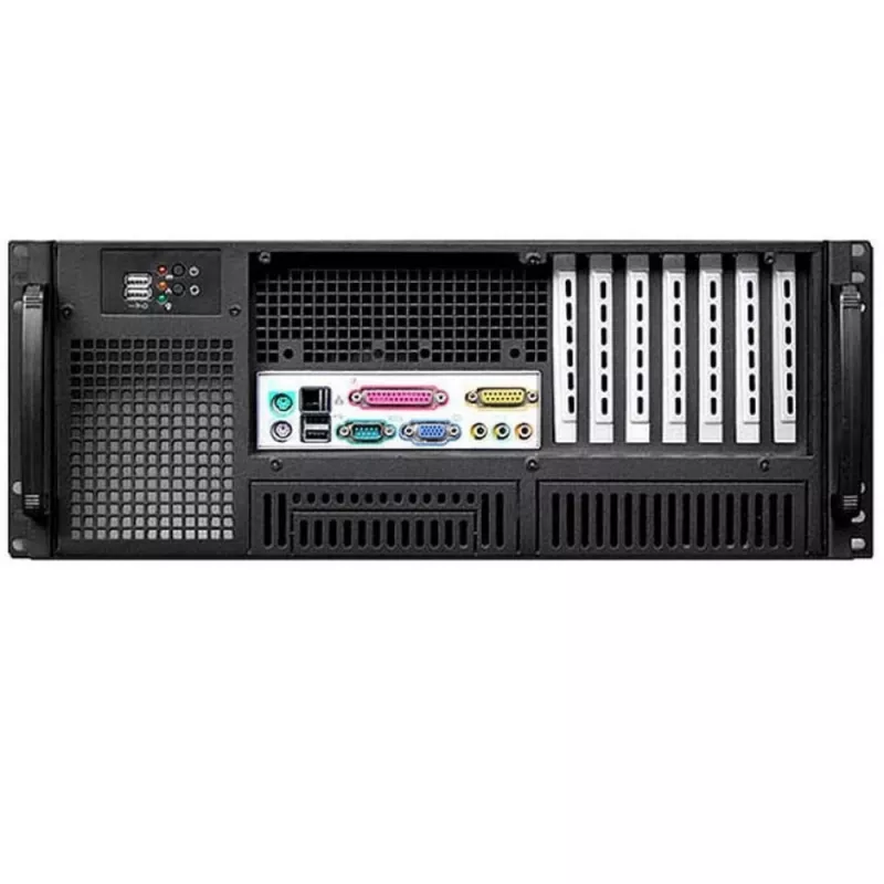 Techly case rack industriale 19/desktop 4U ultra compatto nero I-CASE MP-P4HX-BLK6