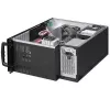 Techly case rack industriale 19/desktop 4U ultra compatto nero I-CASE MP-P4HX-BLK6