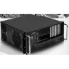 Techly case rack industriale 19/desktop 4U ultra compatto nero I-CASE MP-P4HX-BLK6