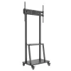 Techly supporto a pavimento con ripiano per TV LCD/LED/Plasma da 32-70 pollici