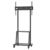 Techly supporto a pavimento con ripiano per TV LCD/LED/Plasma da 32-70 pollici