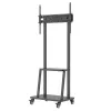 Techly supporto a pavimento con ripiano per TV LCD/LED/Plasma da 32-70 pollici