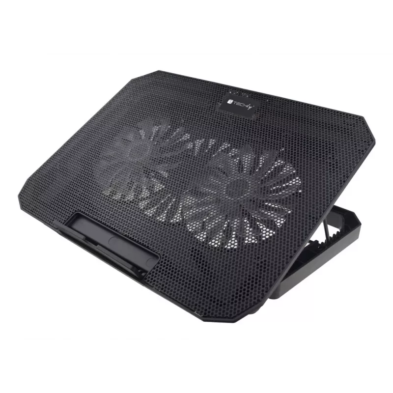 Techly ICOOL-CP11TY supporto per laptop nero 43,2 cm (17 pollici)
