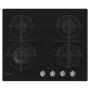 Candy CDK6GF4WEKB nero da incasso 59,5 cm gas 4 zone