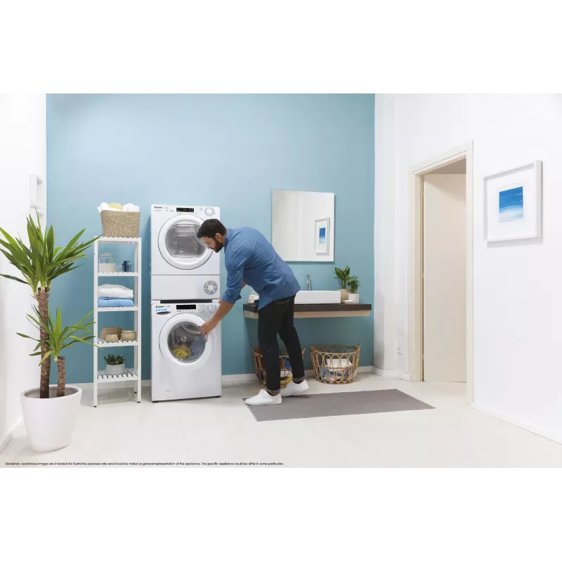 Candy Smart Pro CSOE H10A2TE-S asciugatrice a libera installazione a carica frontale 10 kg bianco