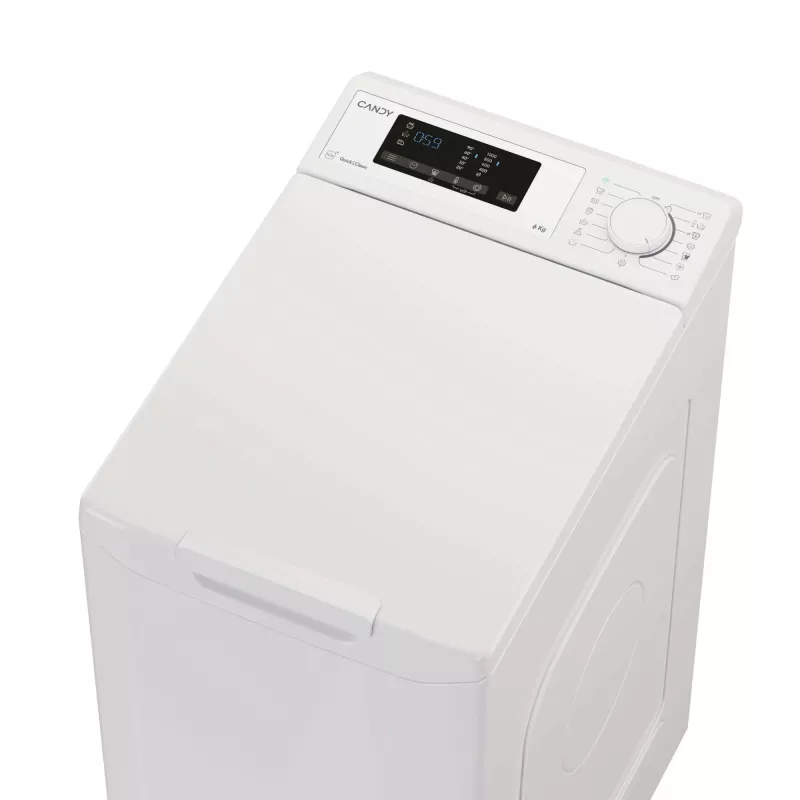 Candy TCA063D3-S lavatrice a carica dall'alto 6 kg 1000 giri/min bianco