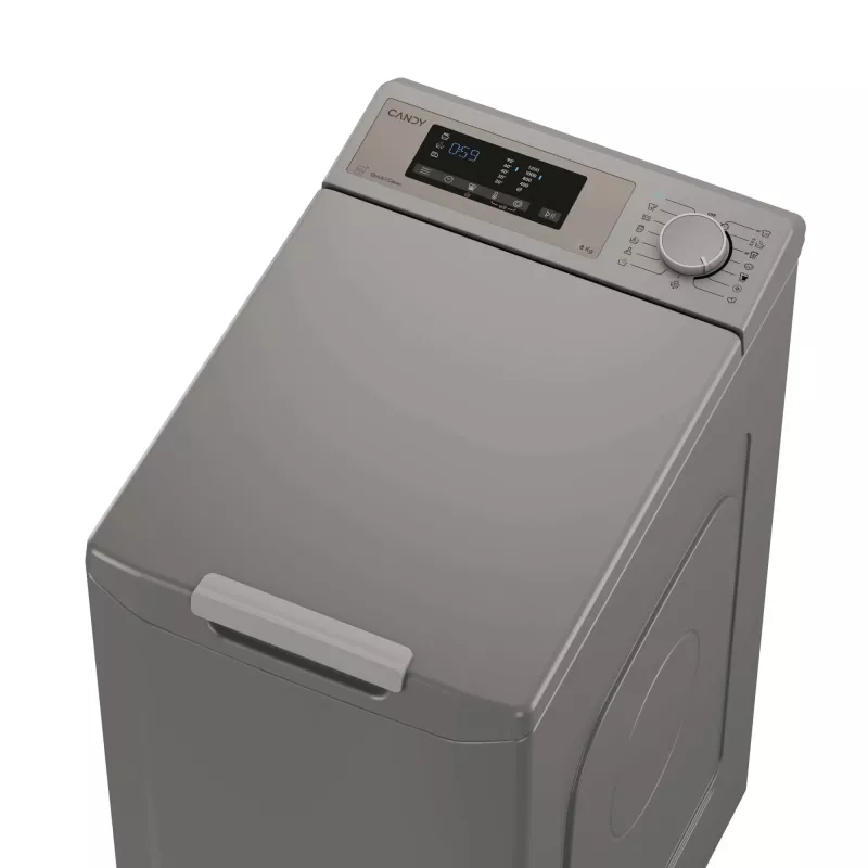 Candy TCA283DR2-S lavatrice a carica dall'alto 8 kg 1200 giri/min antracite