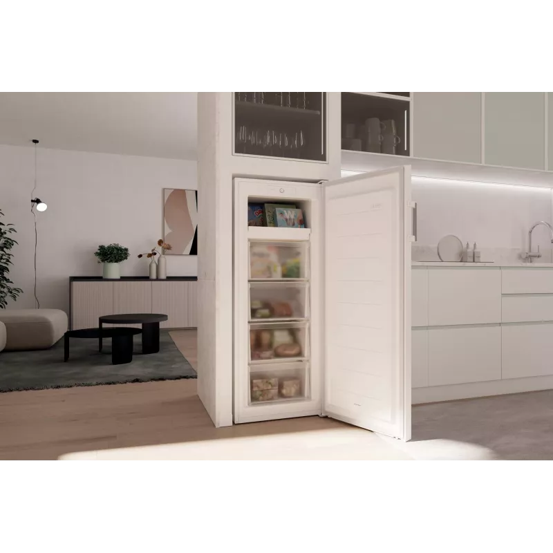 Candy CNUQ2L513EWH congelatore a libera installazione 169 L bianco