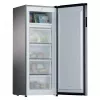 Candy CNUQ2L513EX congelatore a libera installazione 169 L acciaio inox