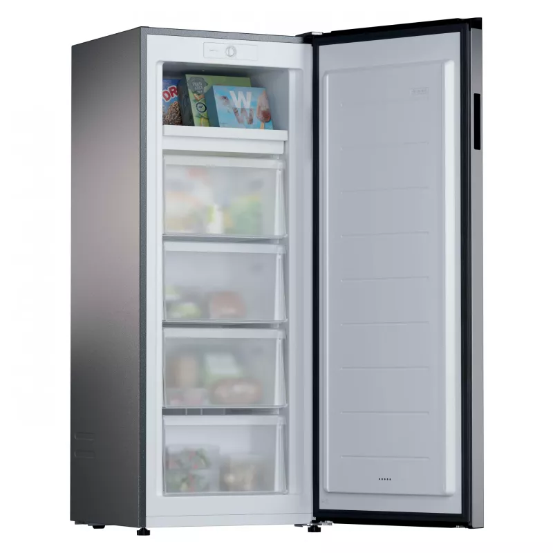 Candy CNUQ2L513EX congelatore a libera installazione 169 L acciaio inox