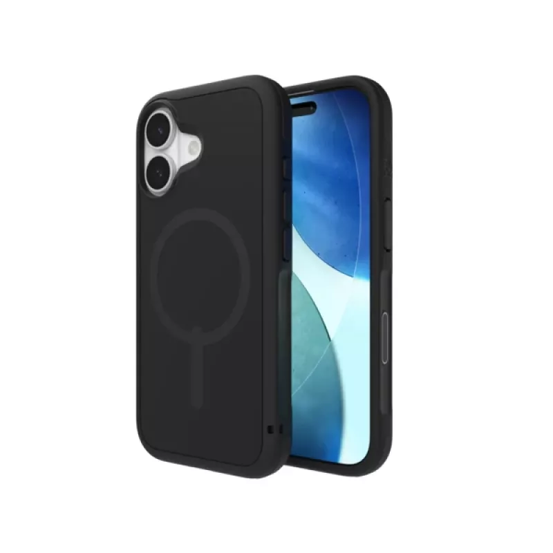 ZAGG Sedona Snap custodia per Apple iPhone 17 Flood nero, cover, Apple, iPhone 17, 16 cm (6,3