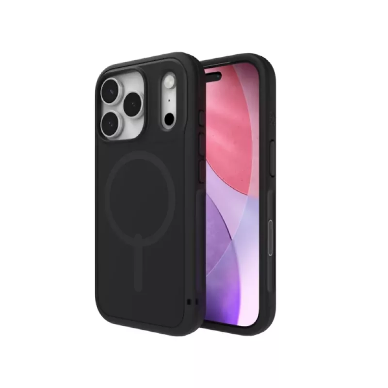 ZAGG Sedona Snap custodia per Apple iPhone 17 Pro Flood nero, cover, Apple, iPhone 17 Pro, 16 cm (6.3