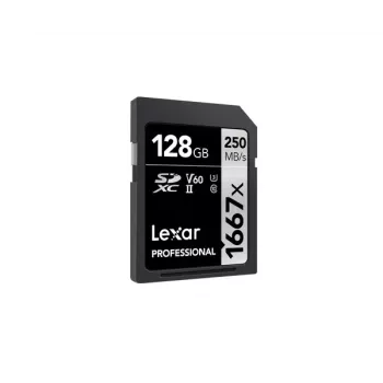 Lexar 128 GB UHS-II SDXC memoria flash LSD128CB1667