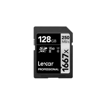 Lexar 128 GB UHS-II SDXC memoria flash LSD128CB1667