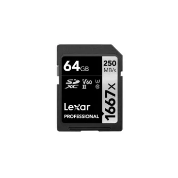 Memoria flash Lexar 64GB UHS-II Class 10 LSD64GCB1667